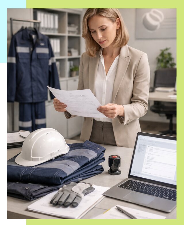 Сертификация спецодежды в Ишиме от 7275 р. | Алешин-Шм