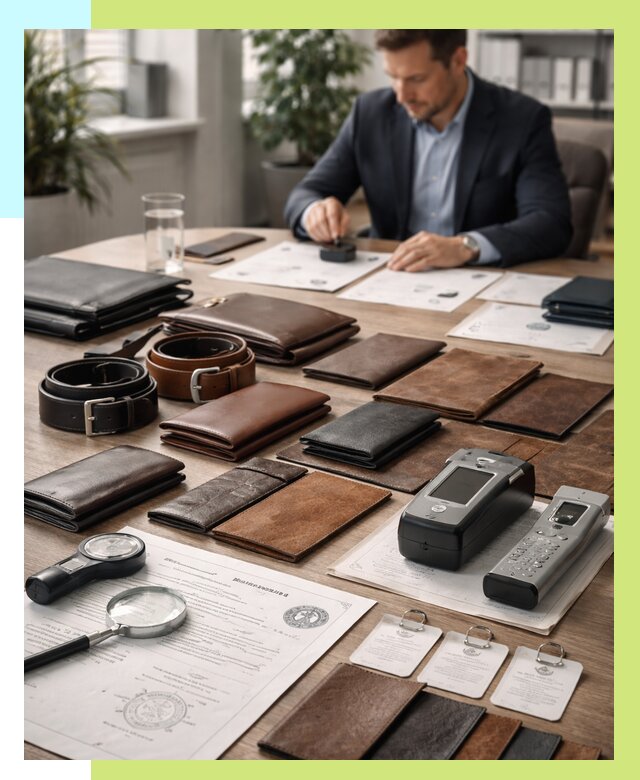 Сертификация кожаных изделий в Ишиме от 12472 р. | Алешин-Шм