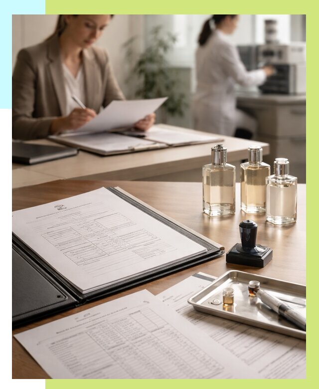 Сертификация парфюмерии в Ишиме от 15590 р. | Алешин-Шм