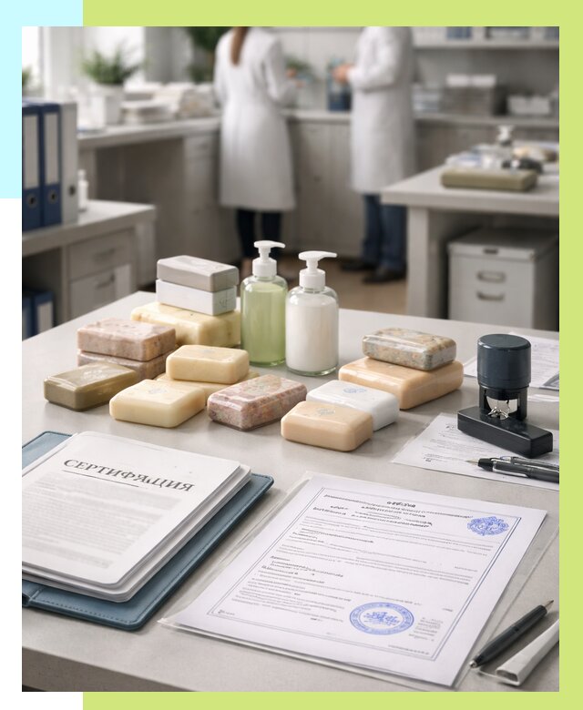 Сертификация мыла и сертификат на мыло в Ишиме от 12472 | Алешин-Шм