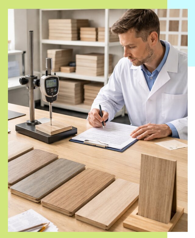 Сертификация ламината с испытаниями и оформлением документов в Ишиме