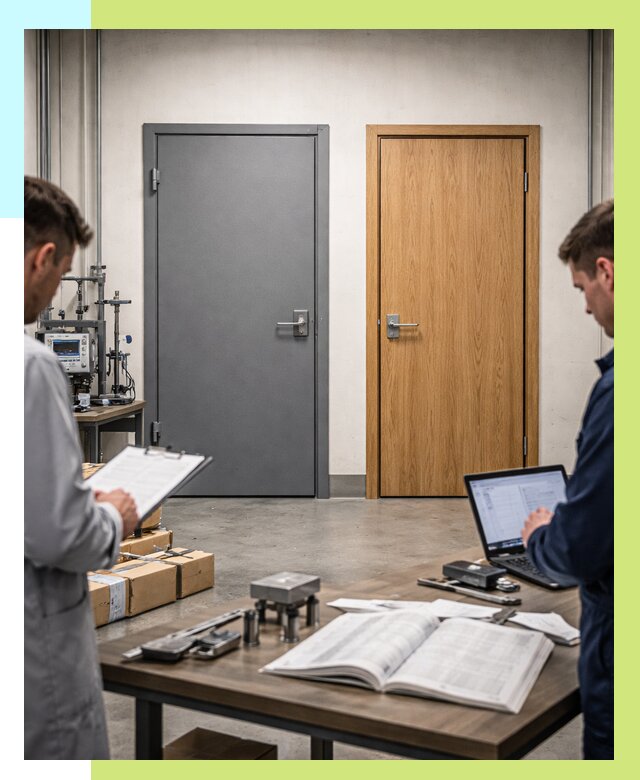 Сертификация дверей в Ишиме от 8314 р. под ключ | Алешин-Шм