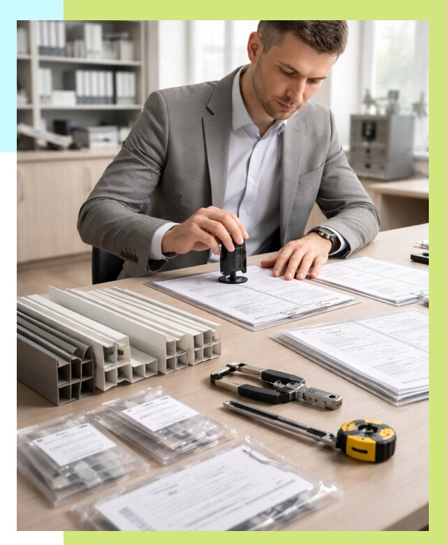 Сертификация ПВХ продукции в Ишиме от 8834 р., Алешин-Шм