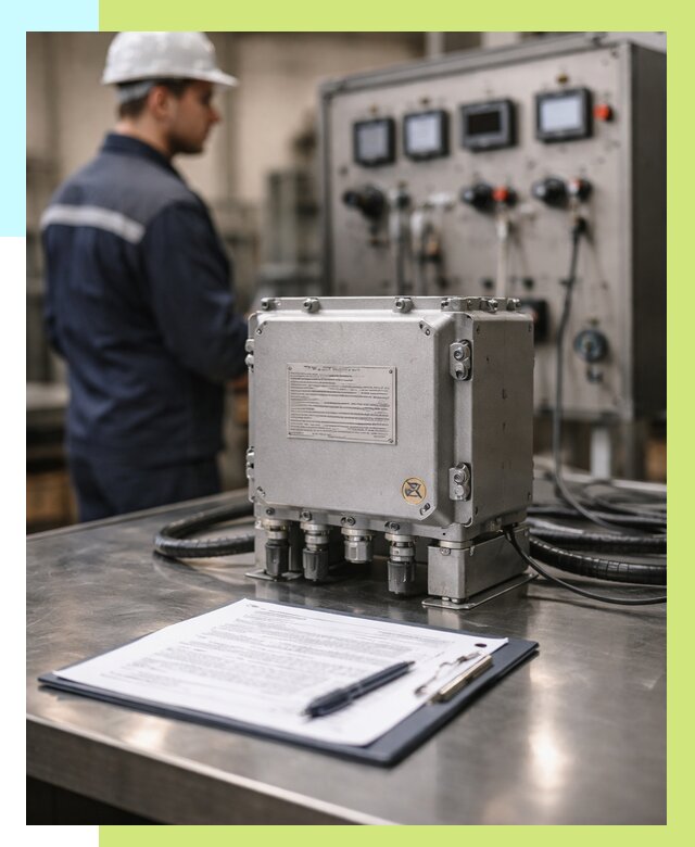 Сертификация взрывозащищенного оборудования в Ишиме от 36376 р. | Алешин-Шм