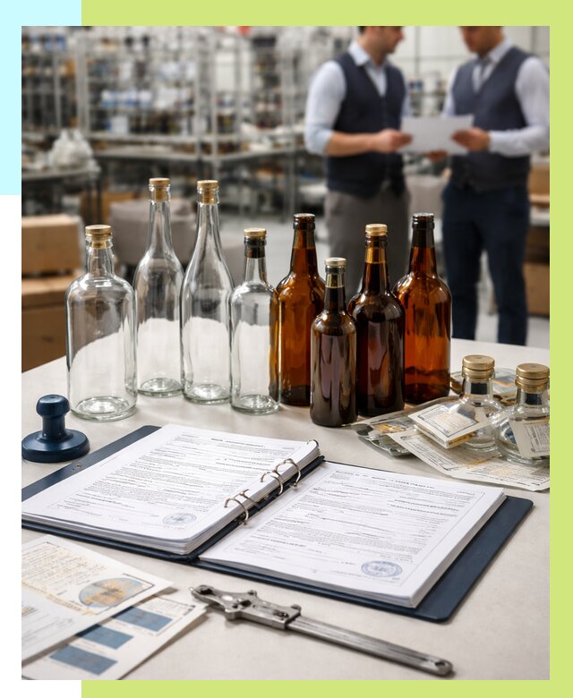 Сертификация стеклянных бутылок в Ишиме от 25983 р. | Алешин-Шм