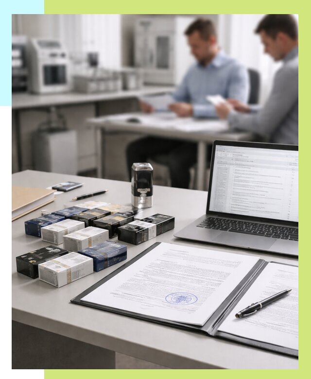 Сертификация сигарет под ключ в Ишиме от 46769 р. | Алешин-Шм