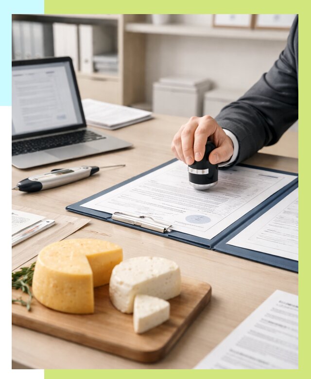 Сертификация сыров в Ишиме от 15590 р | Сертификат на сыр Алешин-Шм