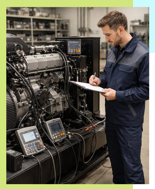 Сертификация дизельных генераторов и их оборудования в Ишиме