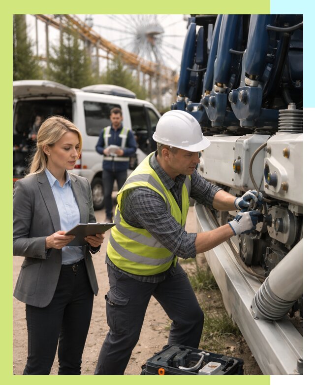 Сертификация аттракционов и проверка безопасности в Ишиме