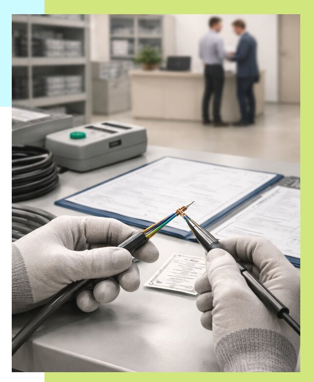 Сертификация провода в Ишиме от 18707 р. в Алешин-Шм