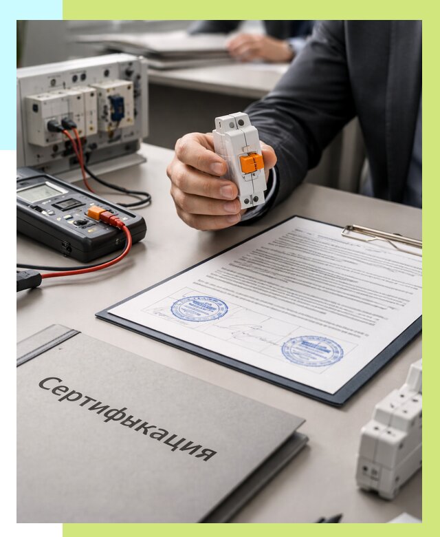 Сертификация выключателей под ключ в Ишиме от 15590 р. | Алешин-Шм