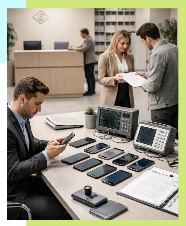 Сертификация телефонов в Ишиме от 25983 р. под ключ | Алешин-Шм