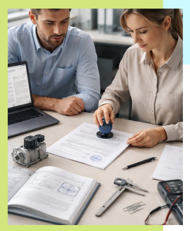 Выдача паспорта изделия и техническая экспертиза продукции в Ишиме