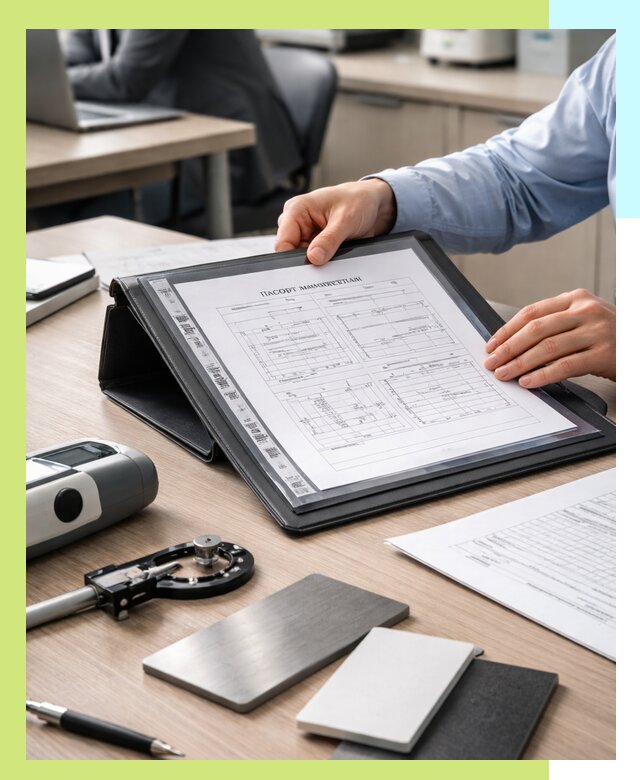 Оформление паспорта материала для продукции в Ишиме