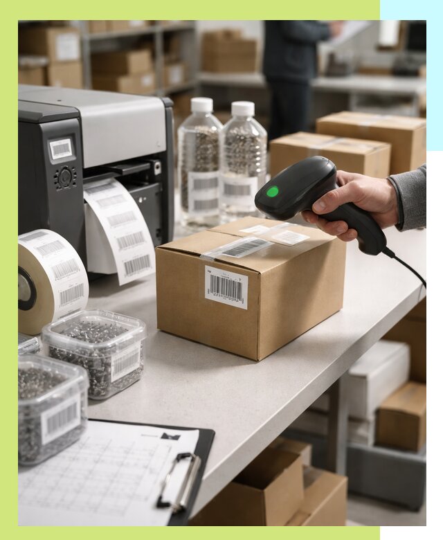 Штрихкодирование продукции и маркировка для продажи в Ишиме