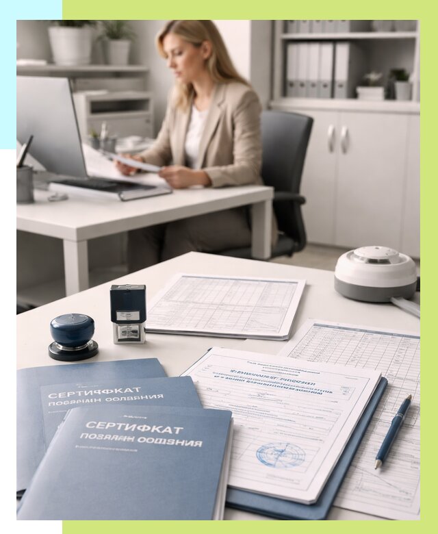 Сертификаты пожарной безопасности в Ишиме от 15590 р. | Алешин-Шм