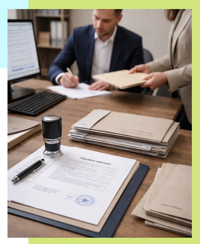 Отказное письмо для таможни в Ишиме от 3118 р, Алешин-Шм