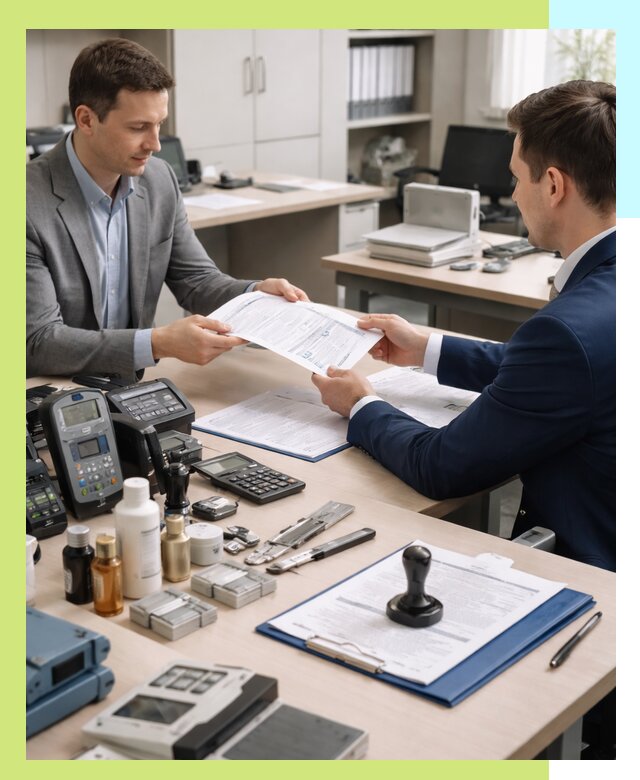 Оформление и получение заключения РЧЦ для оборудования в Ишиме