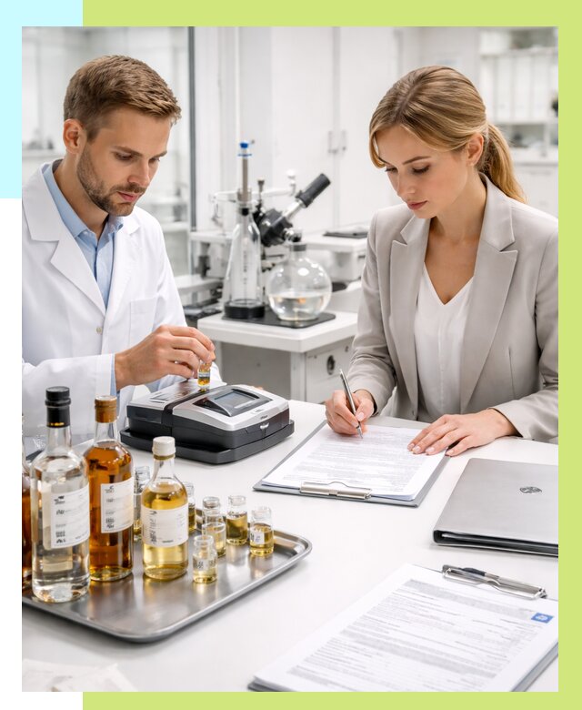 Заключение о спиртосодержании в Ишиме, от 5197 р., Алешин-Шм