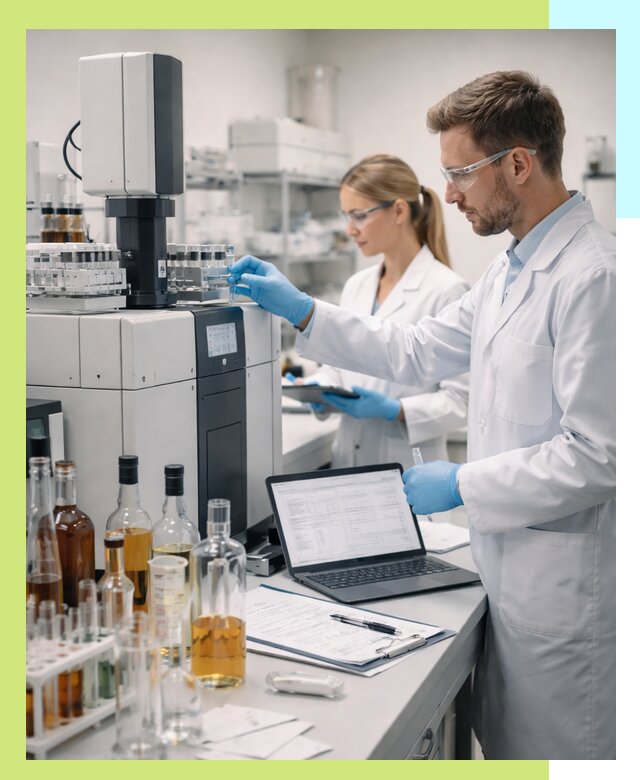 Выдача заключения о спиртосодержании продукции в Ишиме