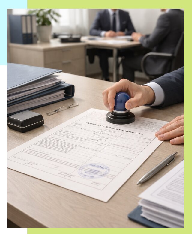 Сертификат происхождения СТ 1 в Ишиме от 4677 р. | Алешин-Шм