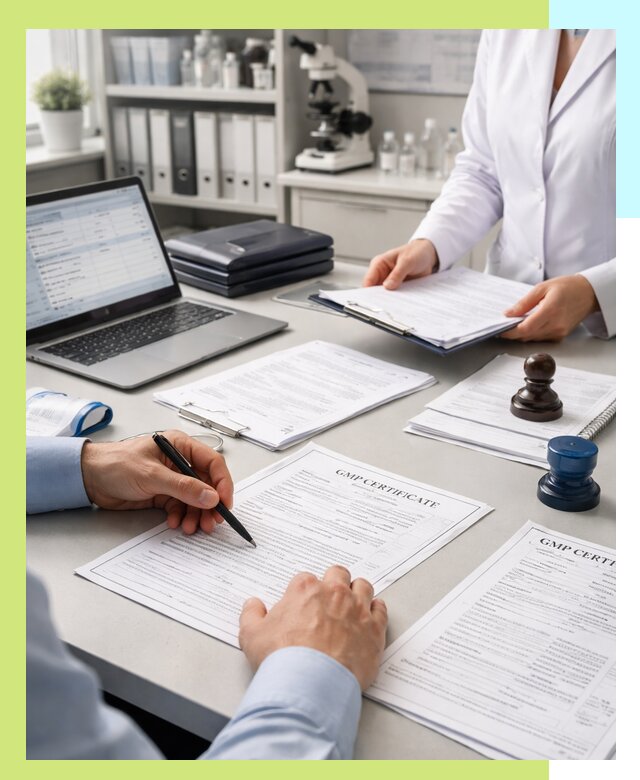 Оформление сертификата GMP в Ишиме для фармпроизводства