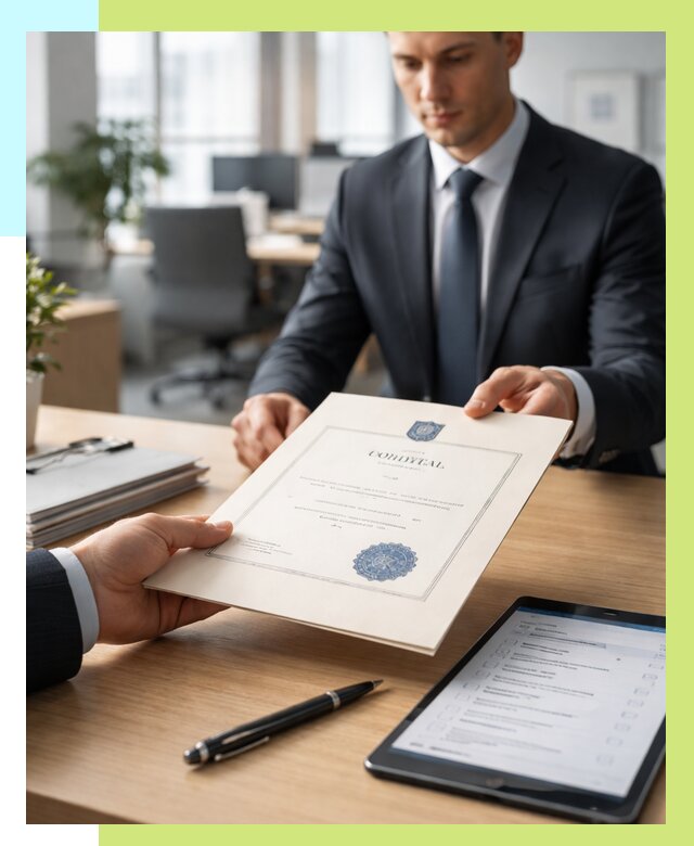 Сертификат ISO 30301 в Ишиме от 36376 р. | Алешин-Шм - под ключ