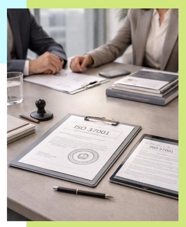 Сертификат ISO 37001 в Ишиме оформить от 124716 р. Алешин-Шм