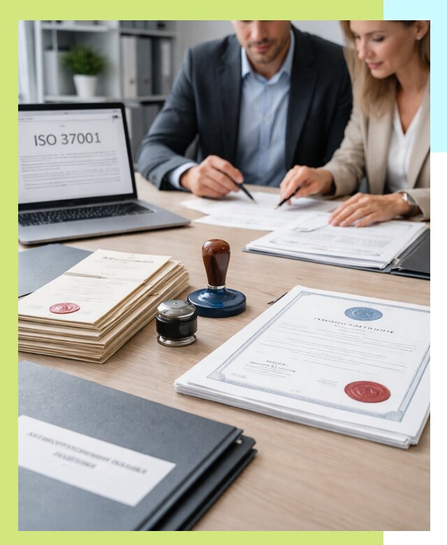 Получение сертификата ISO 37001 по системе борьбы с коррупцией в Ишиме
