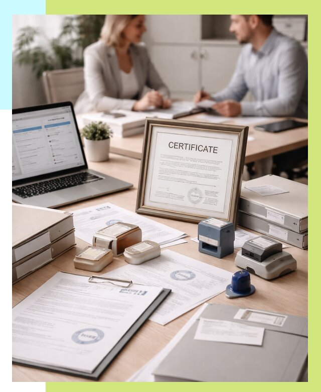 Сертификация компании в Ишиме от 46769 р. | Алешин-Шм — заказ